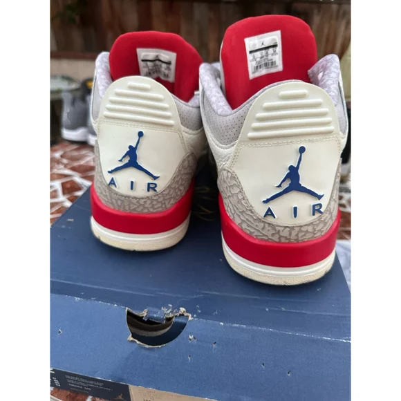 Men's Jordan Air Jordan 3 Retro international flight Size 12 - Picture 6 of 7